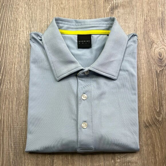 Dunning Golf Performance Polo Shirt Men’s Size L Large NAPLES NATIONAL GOLF CLUB - Picture 1 of 13